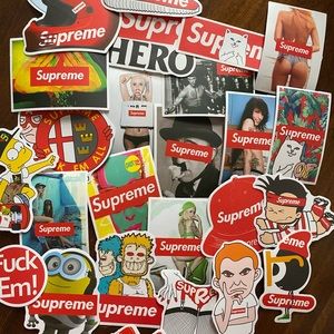 Supreme Stickers